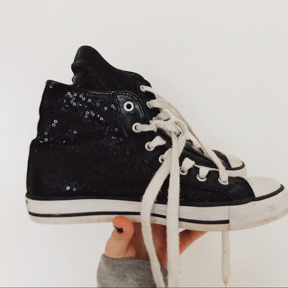 Slightly worn hip hop shoes!